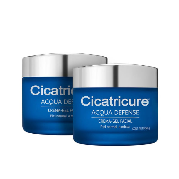 Cicatricure Aqua Defense Facial Gel | 2 x 50g | Pollution Care Complex | Hydration Replenishment