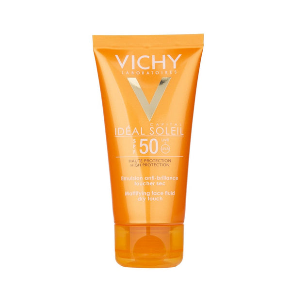 Vichy Face Dry Touch Sunscreen Fps50+ (50Ml / 1.69Fl Oz): UVA-UVB Protection with Mexoryl for Men and Women with Fair Skin, Combination to Oily.
