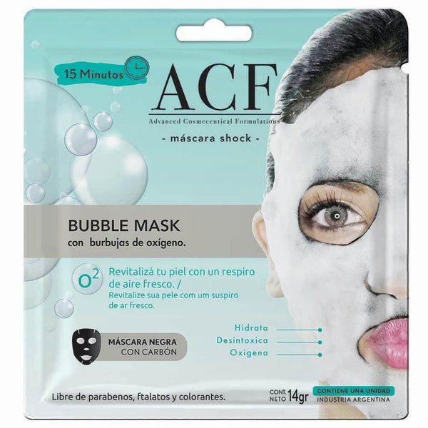 Acf Face Mask Shock Oxygen Bubble (14Gr / 0.49Oz)