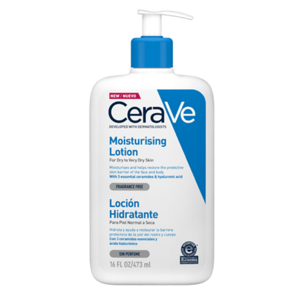 Cerave Moisturizing Facial Lotion for Dry to Very Dry Skin - Clinically Tested, Paraben-Free, Fragrance-Free (473Ml / 15.99Fl Oz)