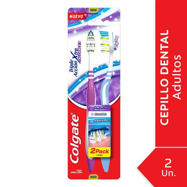 Colgate Zig Zag Plus Soft Toothbrush Pack (2 Units): Soft Bristles for Deep Interdental Cleaning & Ergonomic Design for Maximum Comfort