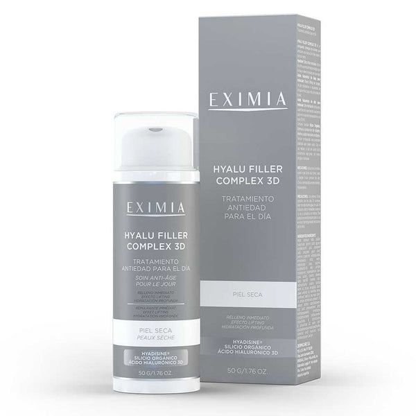 Eximia Hyalu Filler Complex 3D Day First Wrinkles Dry Skin (50Gr/1.76Oz )- Paraben Free, Non-Comedogenic,