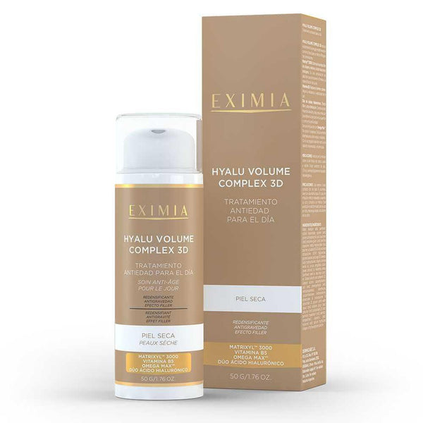 Eximia Hyalu Volume Complex 3D Day Cream for Deep Wrinkles and Dry Skin (50Gr / 1.76Oz) - Non-comedogenic, Paraben Free