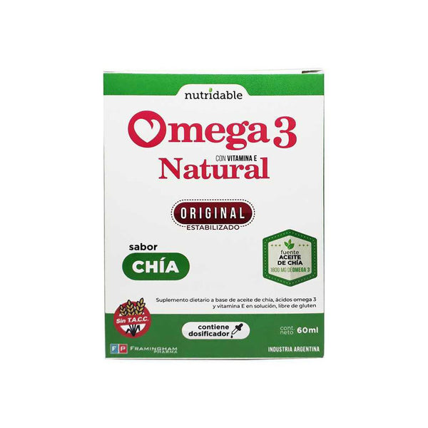 Framingham Omega3 Chia Flavor Dietary Supplement (60Ml/2.02Fl Oz) - Natural, Non-GMO, Gluten-Free, Dairy-Free, Soy-Free & Vegan-Friendly