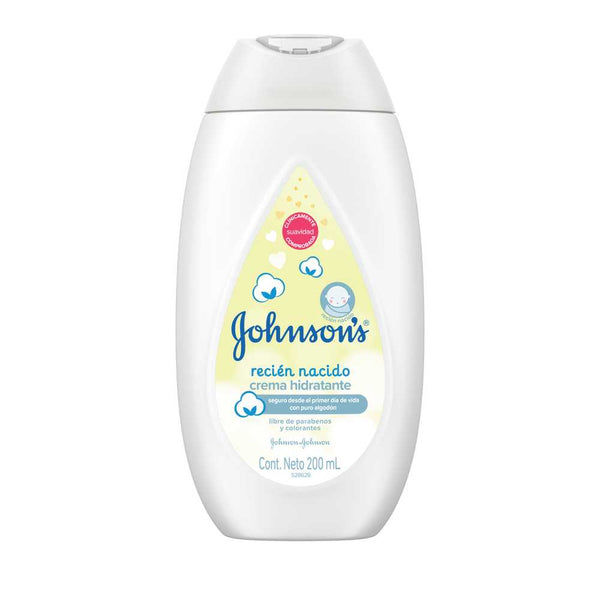Johnson's Baby Newborn Moisturizer: Paraben, Phthalate, Sulfate & Dye Free, Non-Greasy & Quickly Absorbed with Vitamins & Minerals
