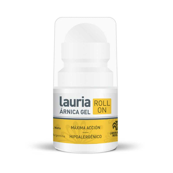 Lauria Arnica Gel Roll On: Natural Anti-Inflammatory for Bruises, Strains, Muscles & Joints (40G / 1.41Oz)