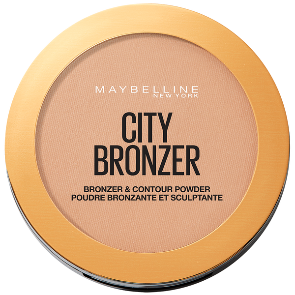 Maybelline Bronzing Powder 200 Medium Cool: Natural Bronze Look with Cocoa Butter Enriched Formula for Long-Lasting Wear 8Gr / 0.28Oz